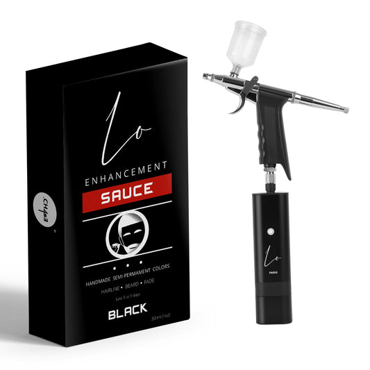 Lo TRIO Combo (Loâ„¢ Airbrush 3.0 + Sauce + Fibers ) + Lo Pencil Offert !!!