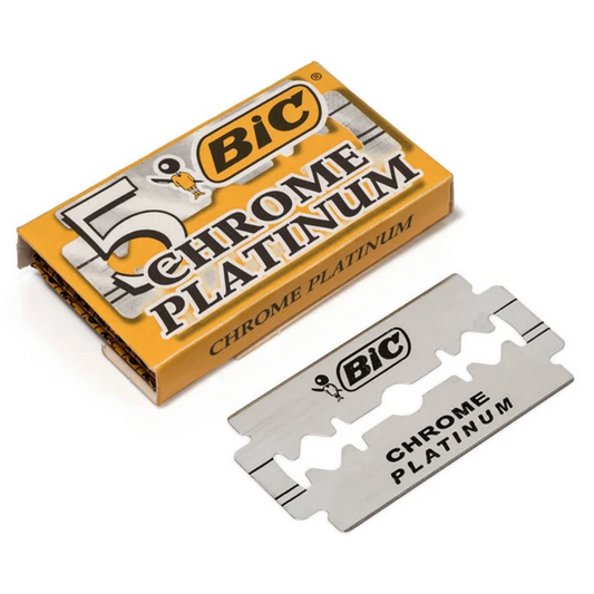 Lames BiC Chrome Platinum Double Edge Blade - 100 Lames (blades)