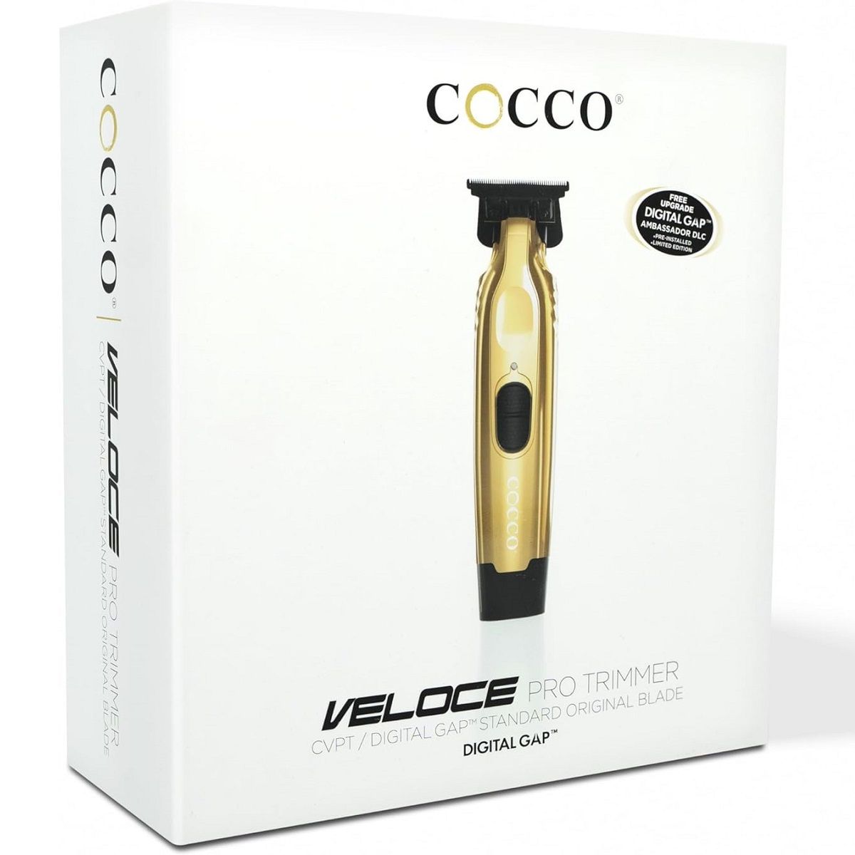 Cocco Veloce Pro GOLD Trimmer - Tondeuse De Finition DIGITAL GAP