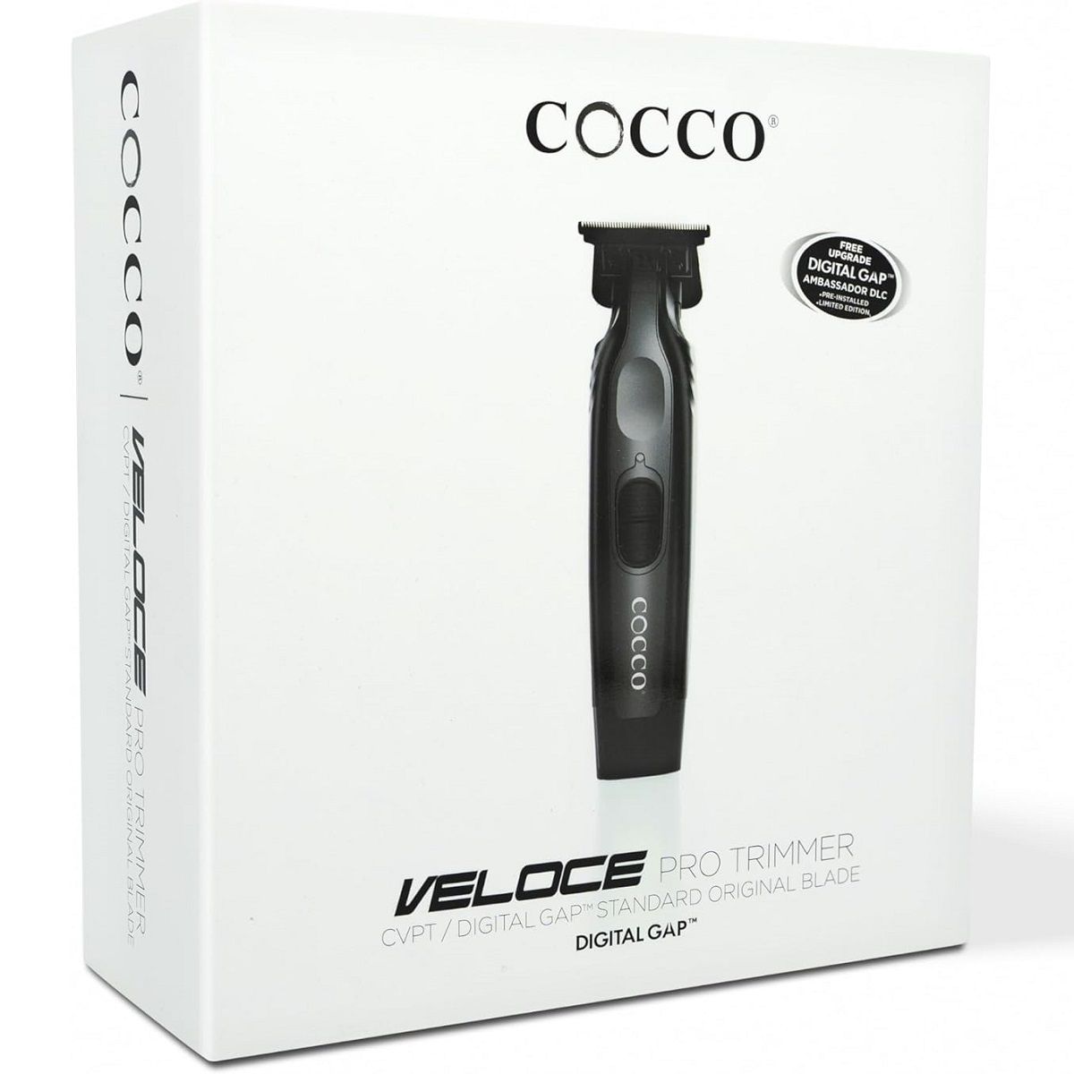 Cocco Veloce Pro Pearl White Trimmer - Tondeuse De Finition DIGITAL GAP. (LIVRAISON FIN AOUT)