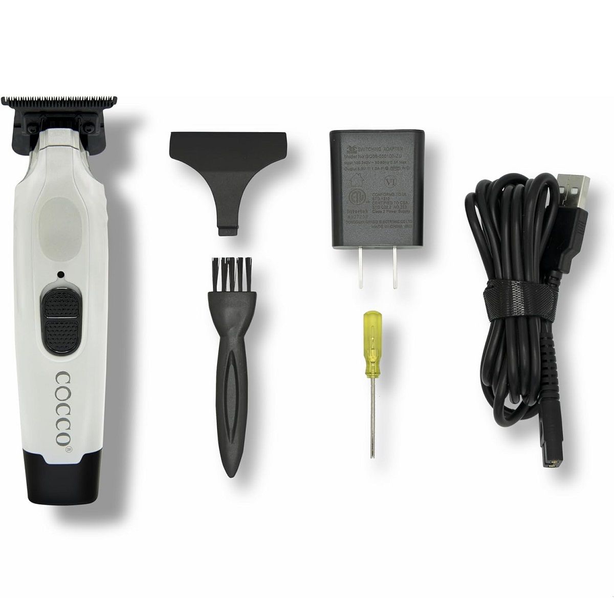 Cocco Veloce Pro Pearl White Trimmer - Tondeuse De Finition DIGITAL GAP. (LIVRAISON FIN AOUT)