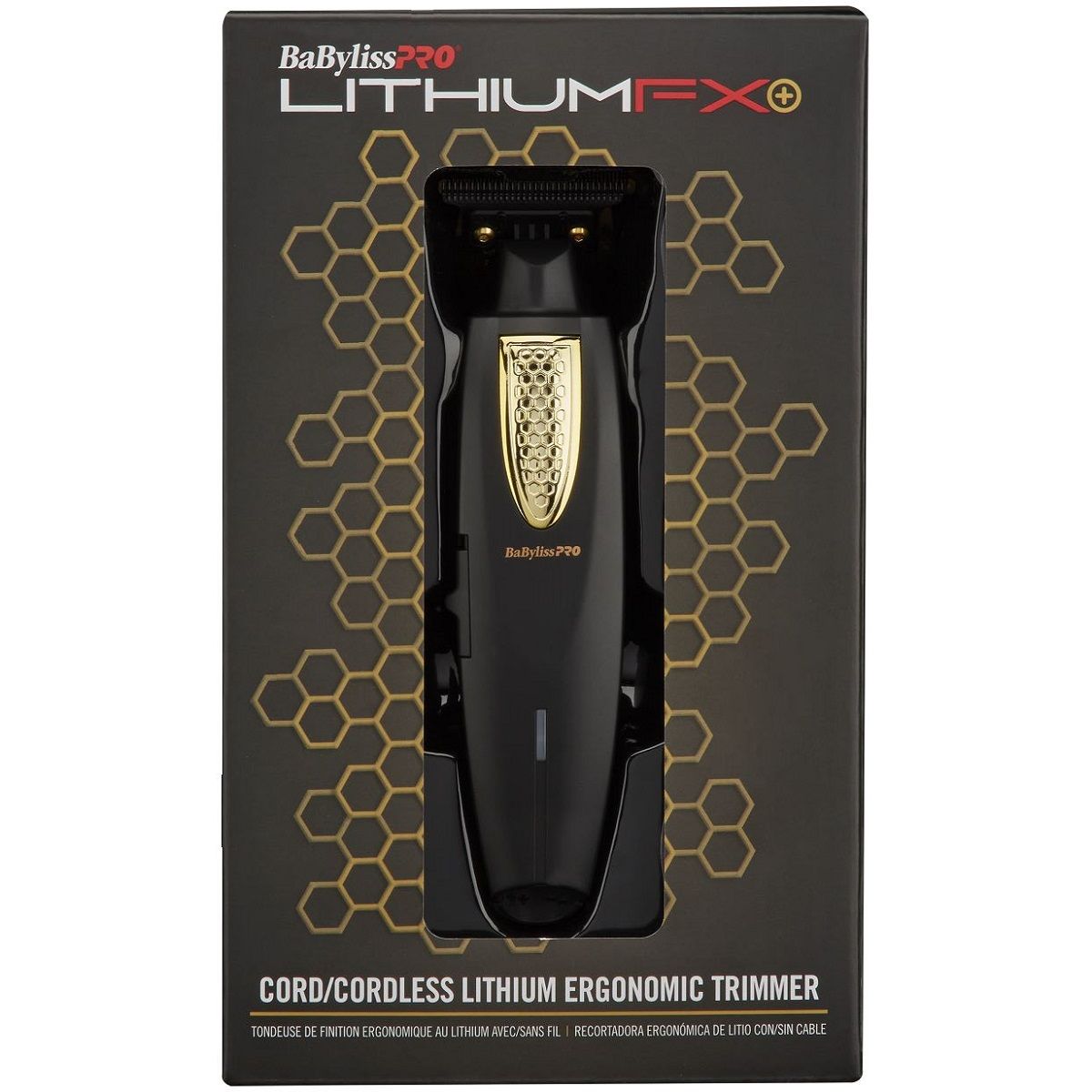 BaByliss Pro Lithium Ergonomic Trimmer FX773N (Dual Voltage) PROMO