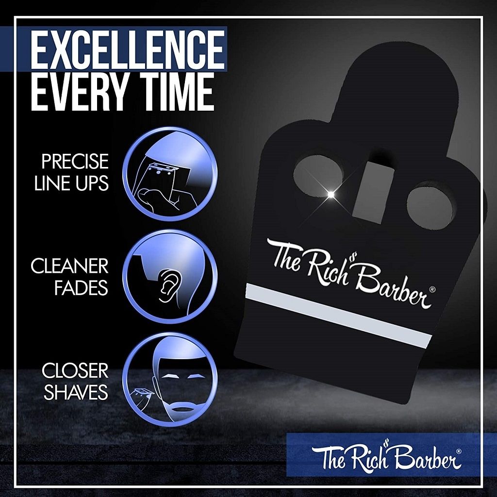 The Rich Barber Blade Setter White - Andis Slimline Pro Blades - Régleur de lame pour Slimline