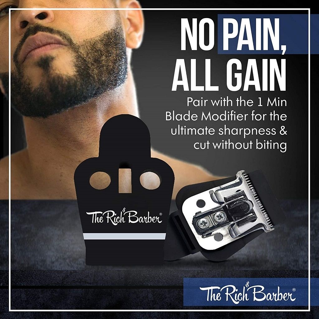 The Rich Barber Blade Setter White - Andis Slimline Pro Blades - Régleur de lame pour Slimline
