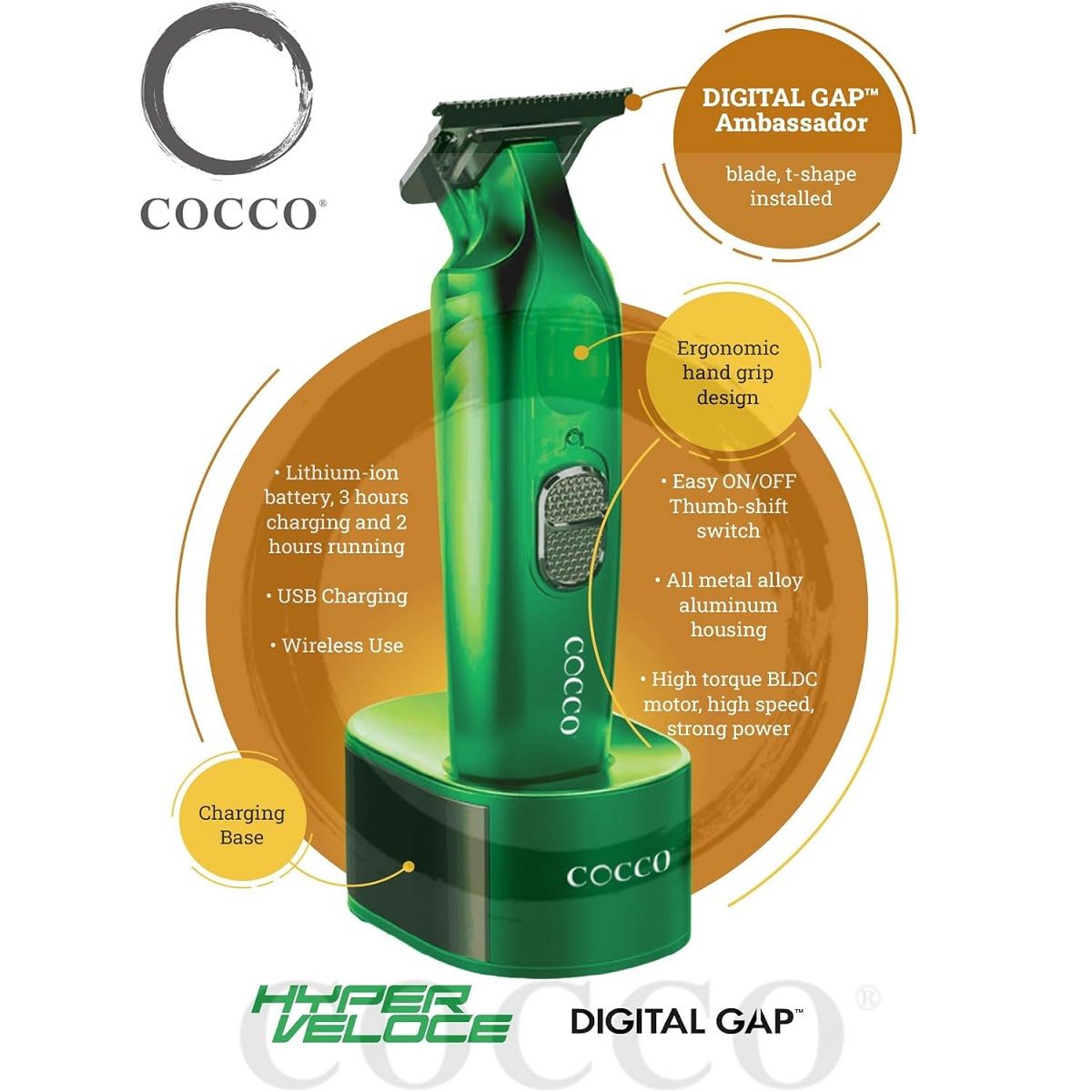 Cocco Hyper Veloce Pro Trimmer - Orange PRE-ORDER**