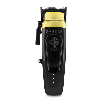 Stylecraft Pro SABER II Professional Metal Clipper with Digital Brushless EON Motor - Black - Tondeuse de Coupe