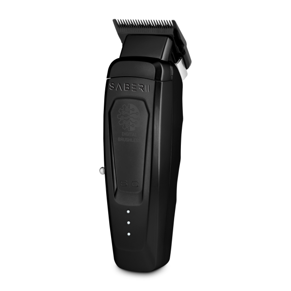 Stylecraft Pro SABER II Professional Metal Clipper with Digital Brushless EON Motor - Black - Tondeuse de Coupe