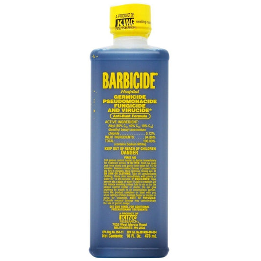 Barbicide Disinfectant 16 oz - Désinfectant Tondeuse 0,47L
