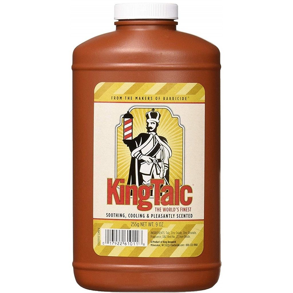 King Talc Powder 9 oz - King Talc Poudre Désinfectante 250g